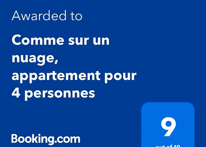 Comme Sur Un Nuage, Appartement Pour 4 Personnes